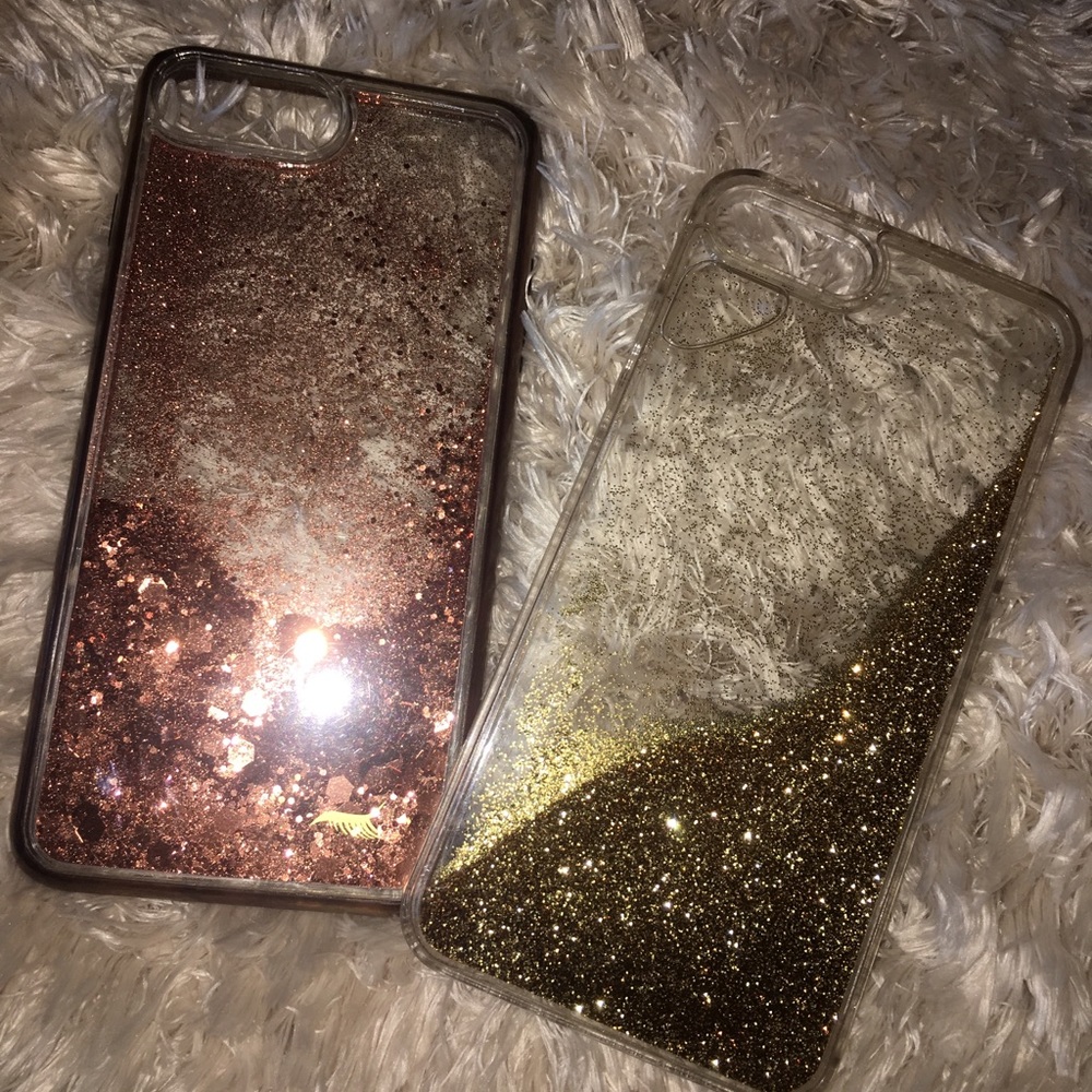 Iphone7+ phone case glitter cases bundle - Picture 2 of 2